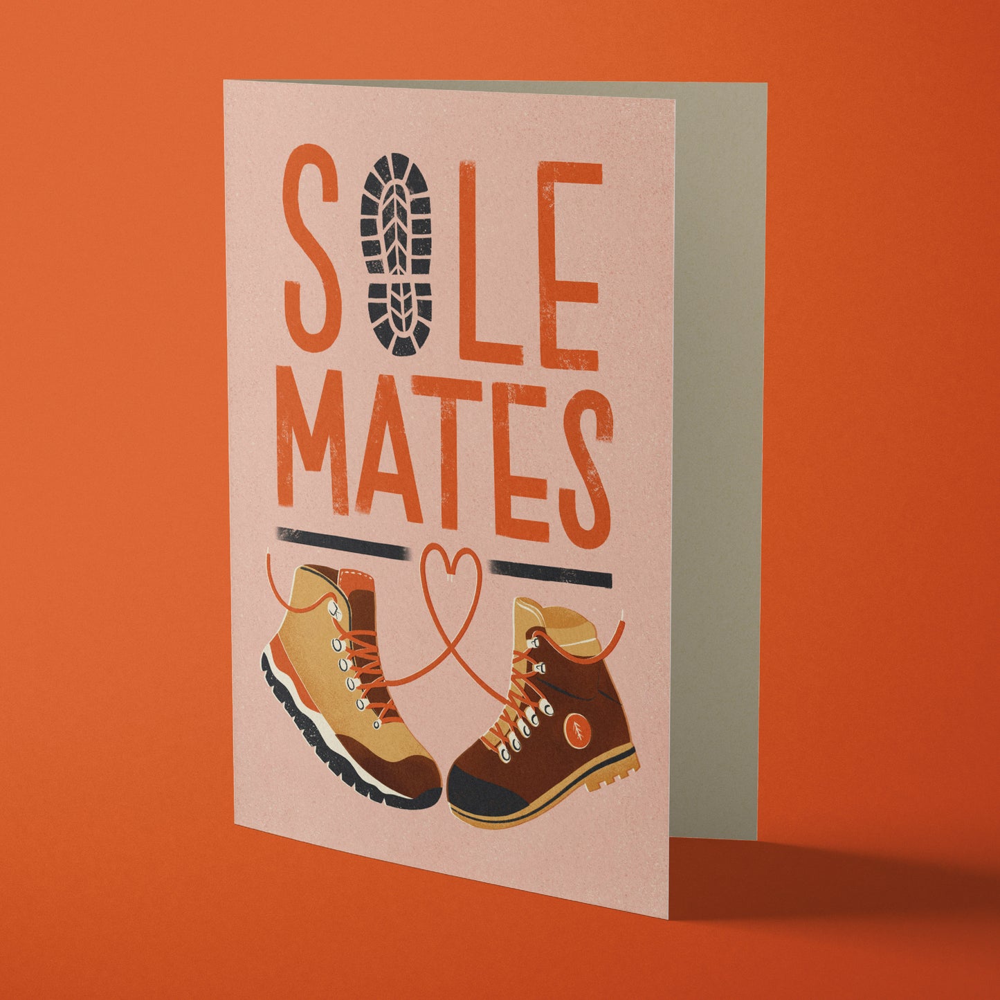 Sole Mates Greeting Card