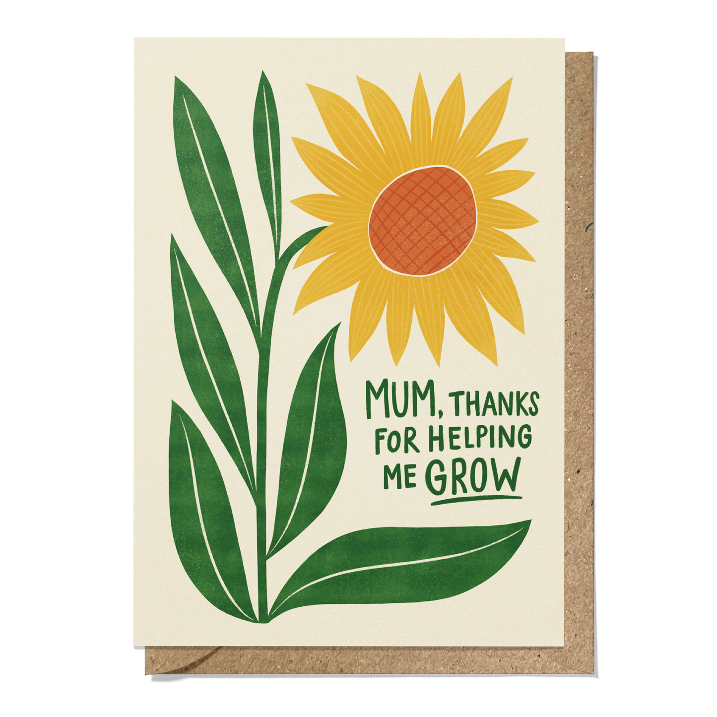 Sunflower Greeting Card