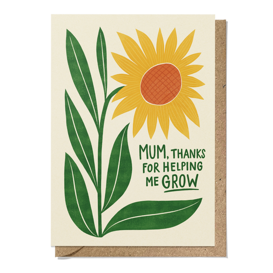 Sunflower Greeting Card