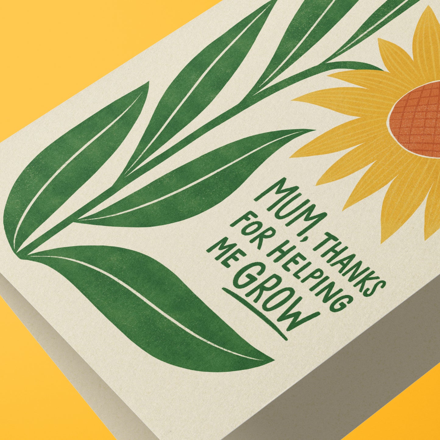 Sunflower Greeting Card