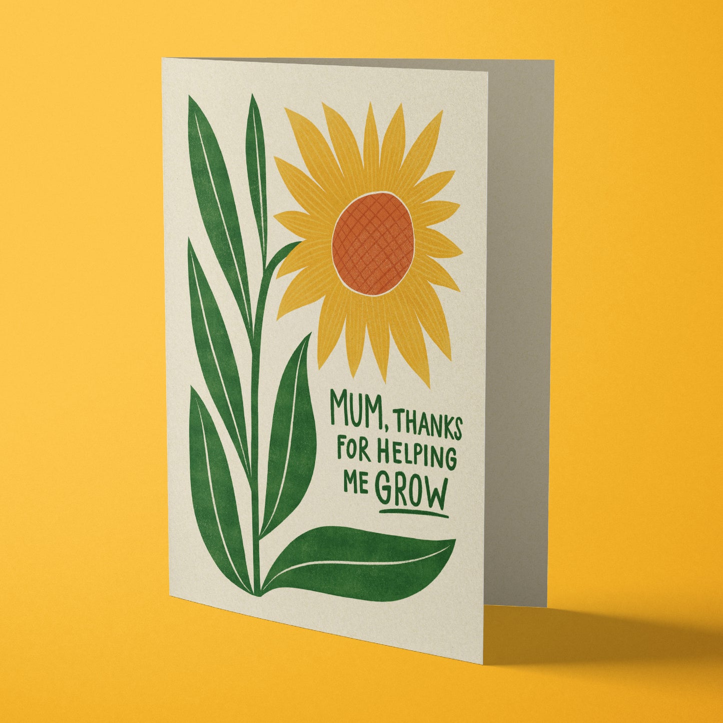 Sunflower Greeting Card