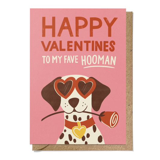 Valentine's Dog Greeting Card