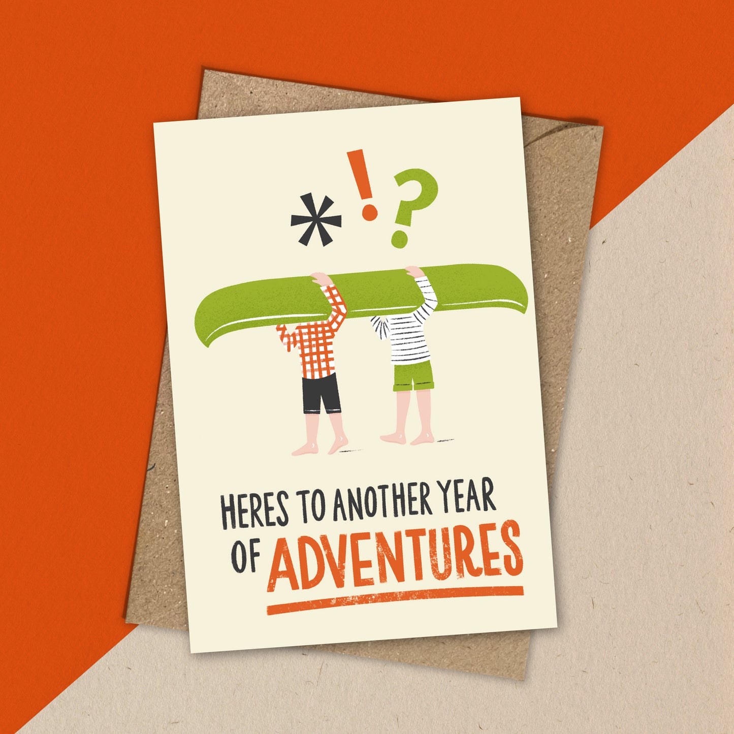 Year of Adventures Greeting Card