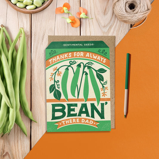 Beans Seed Greeting Card