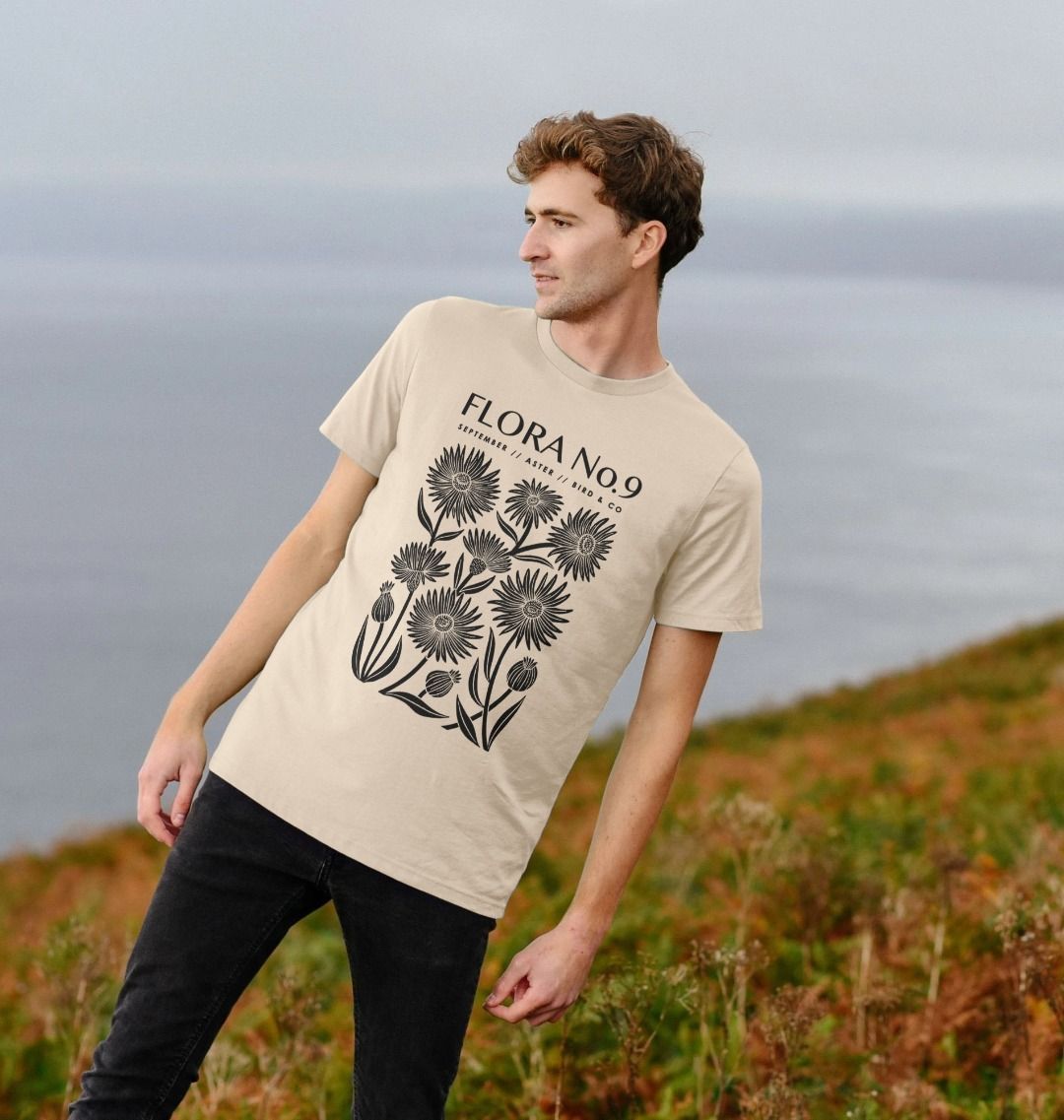 September Aster – Unisex Birth Flora T-shirt