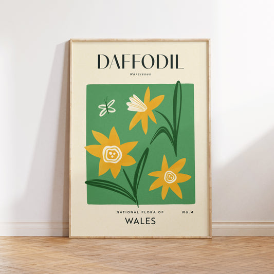 Daffodil of Wales Art Print