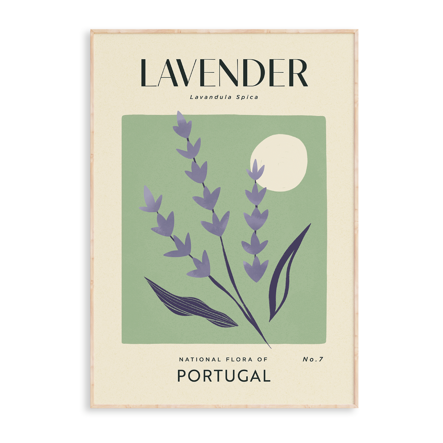 Lavender of Portugal Art Print