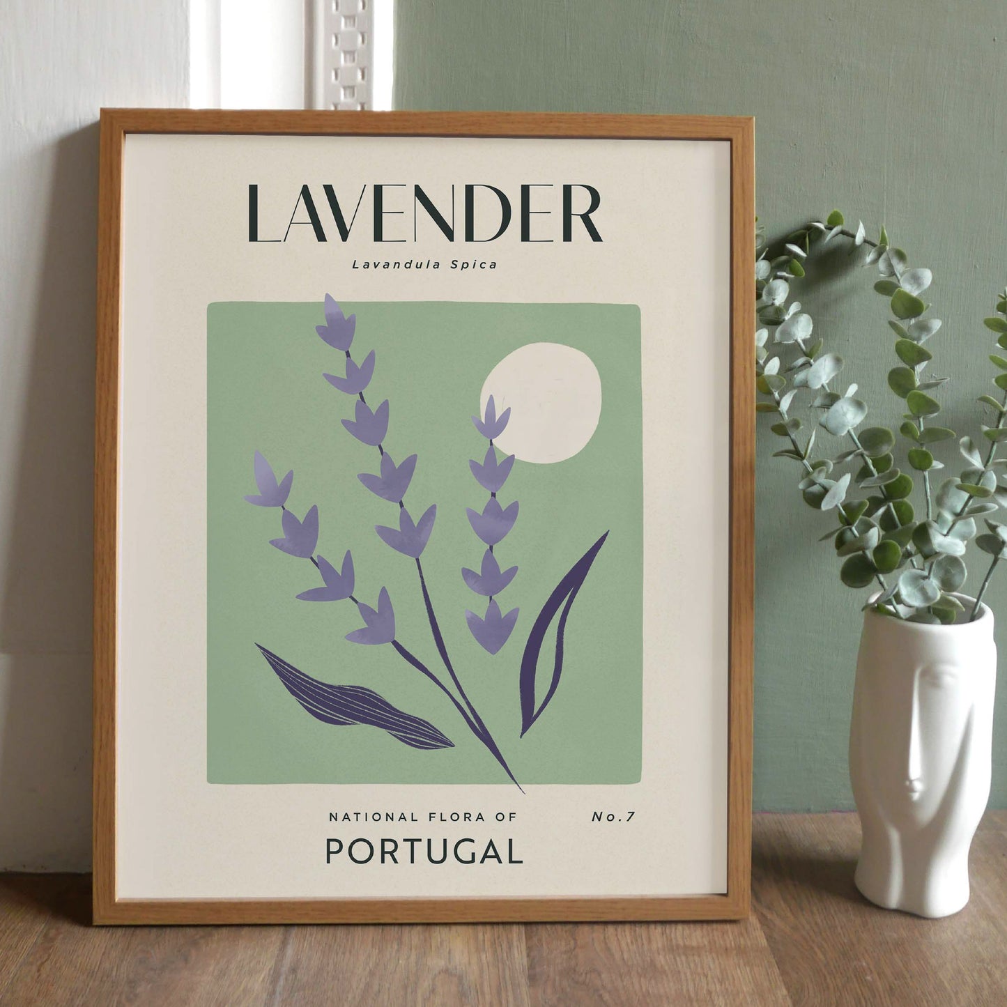 Lavender of Portugal Art Print