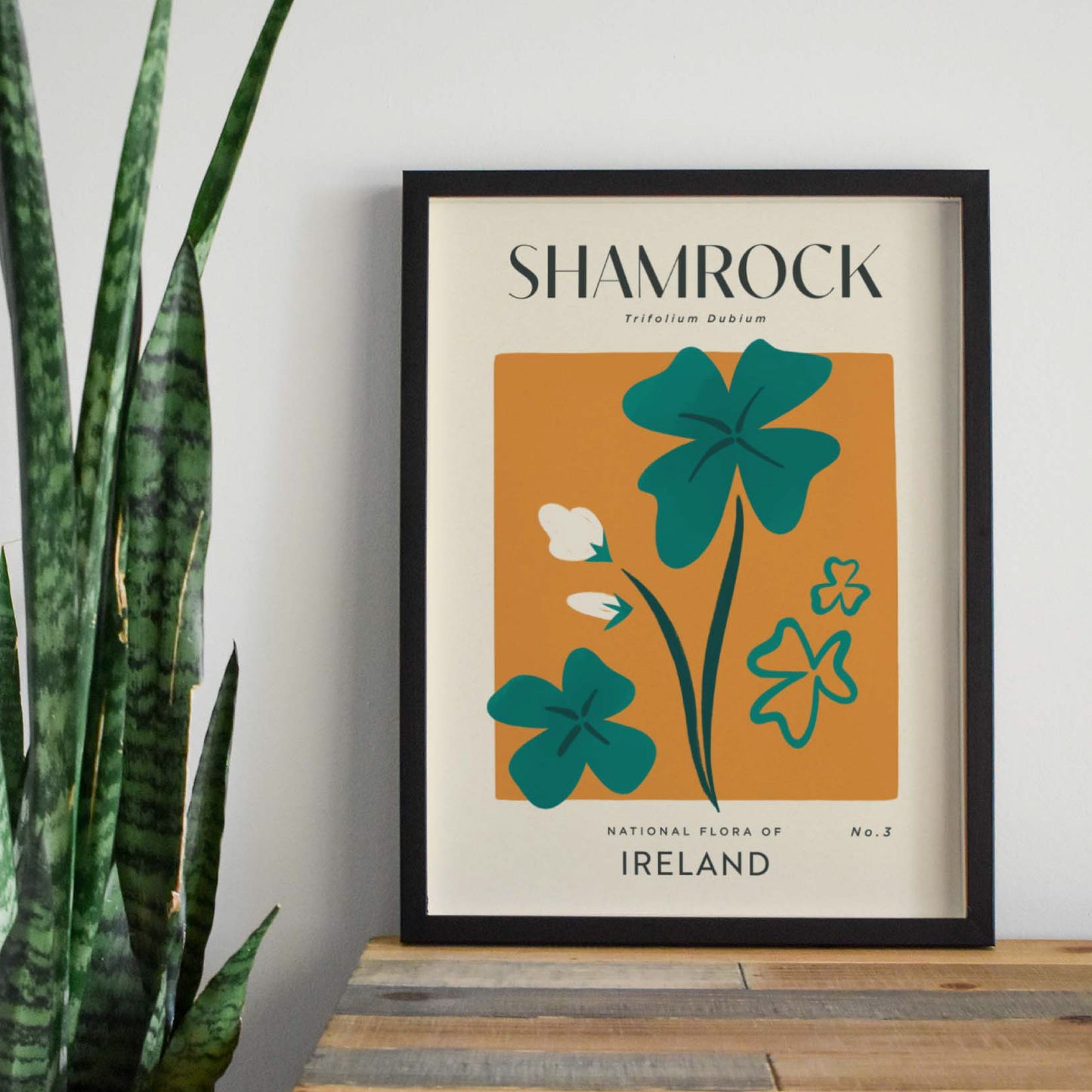 Shamrock of Ireland Art Print
