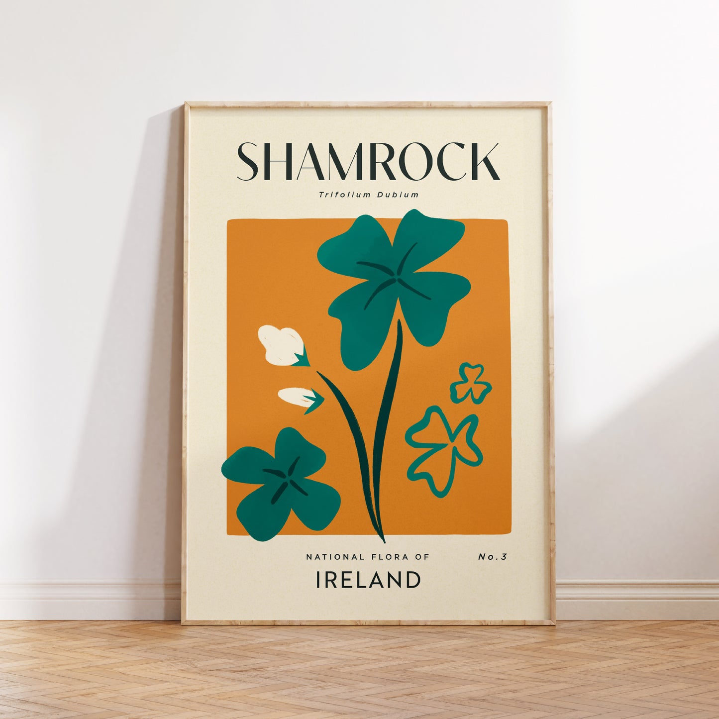 Shamrock of Ireland Art Print