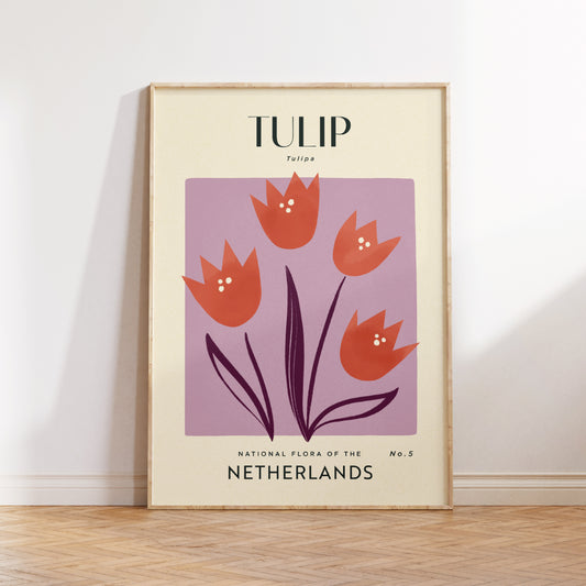 Tulip of The Netherlands Art Print