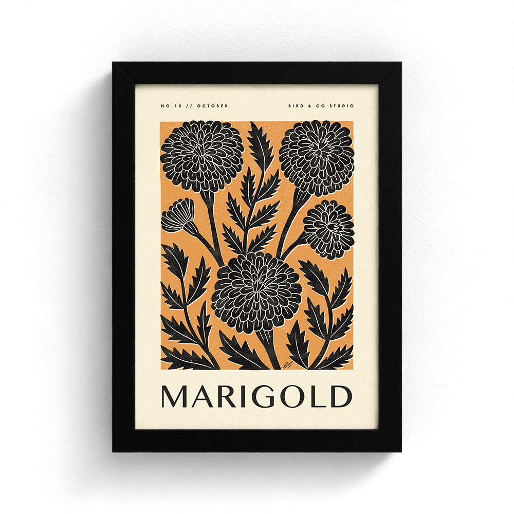 October Marigold Art Print