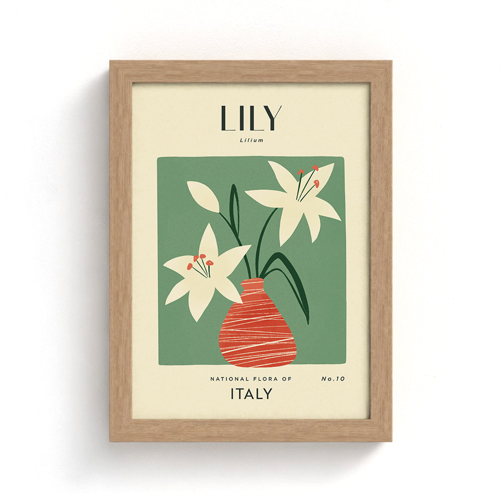 Lily of Italy Art Print