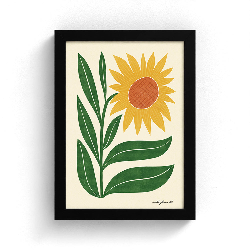 Sunflower Art Print