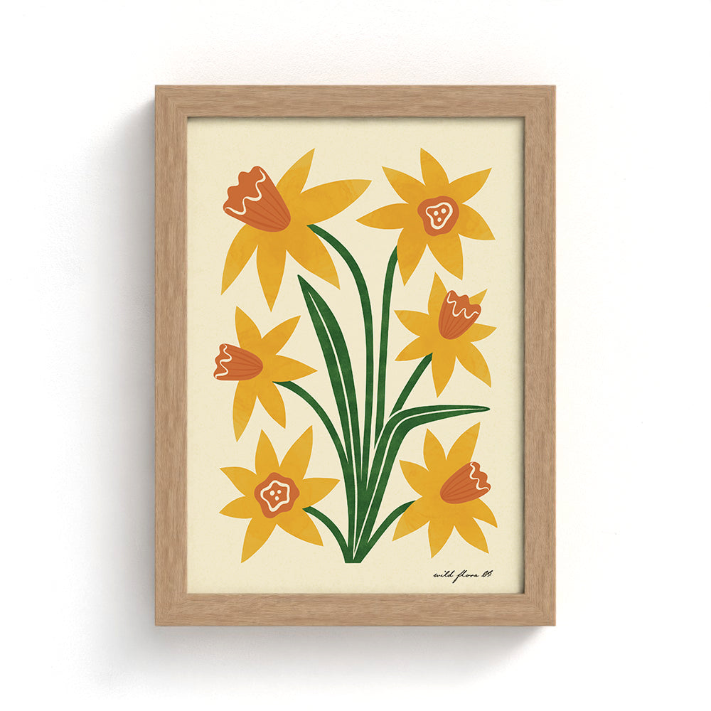 Daffodil Art Print
