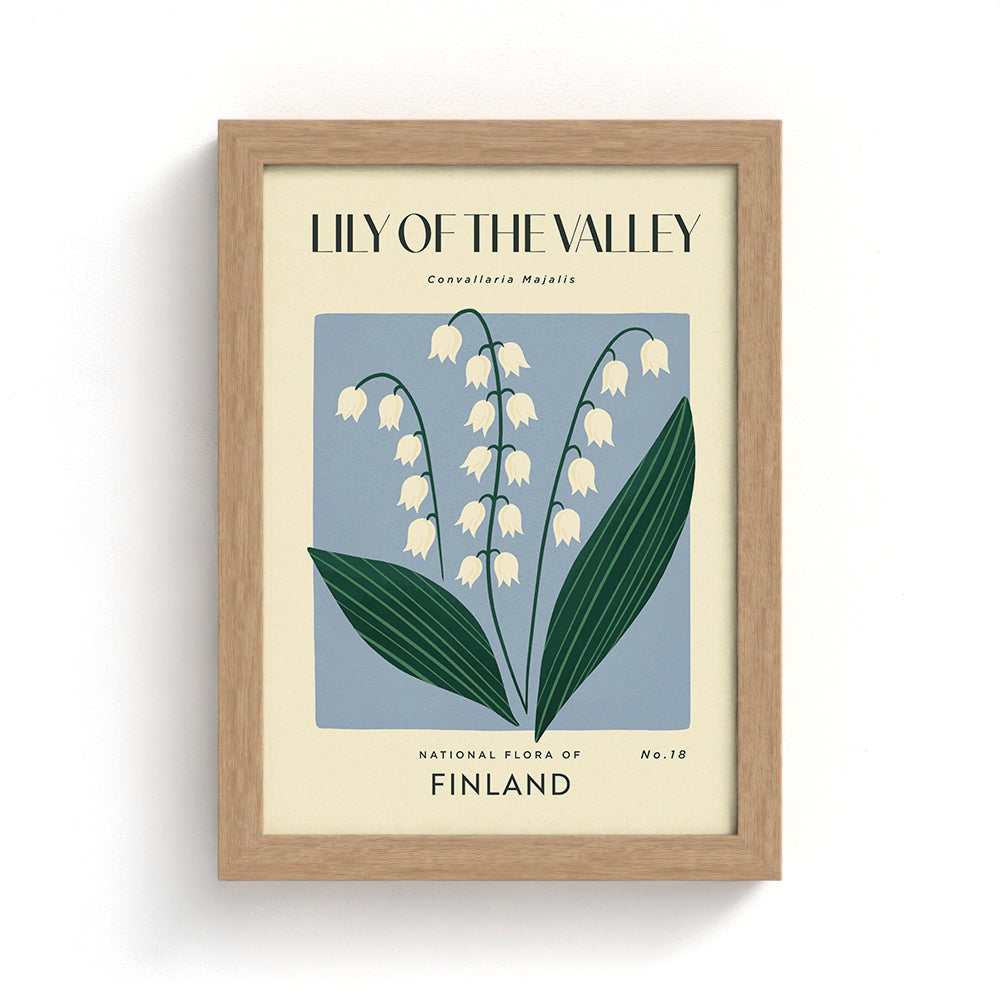 Lily of the Valley of Finland Art Print