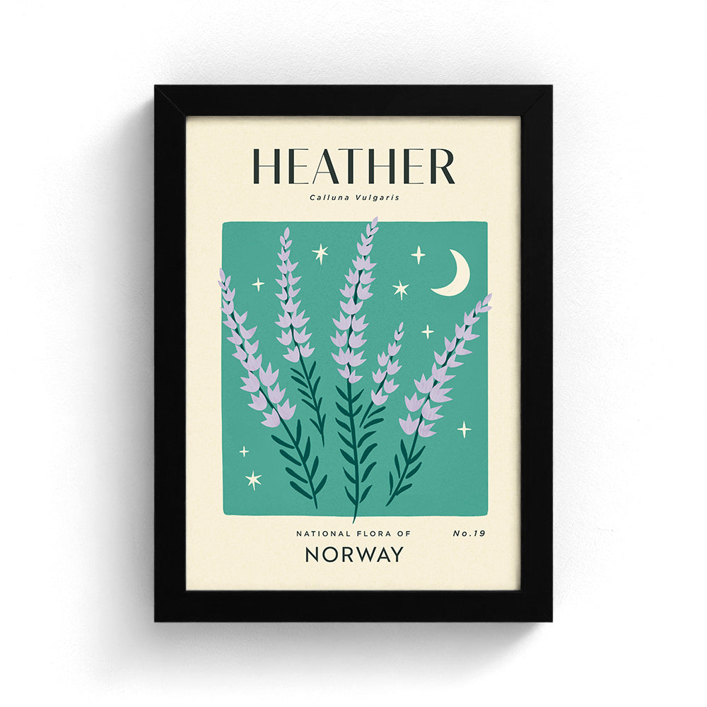 Heather of Norway Art Print