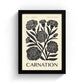 January Carnation Art Print