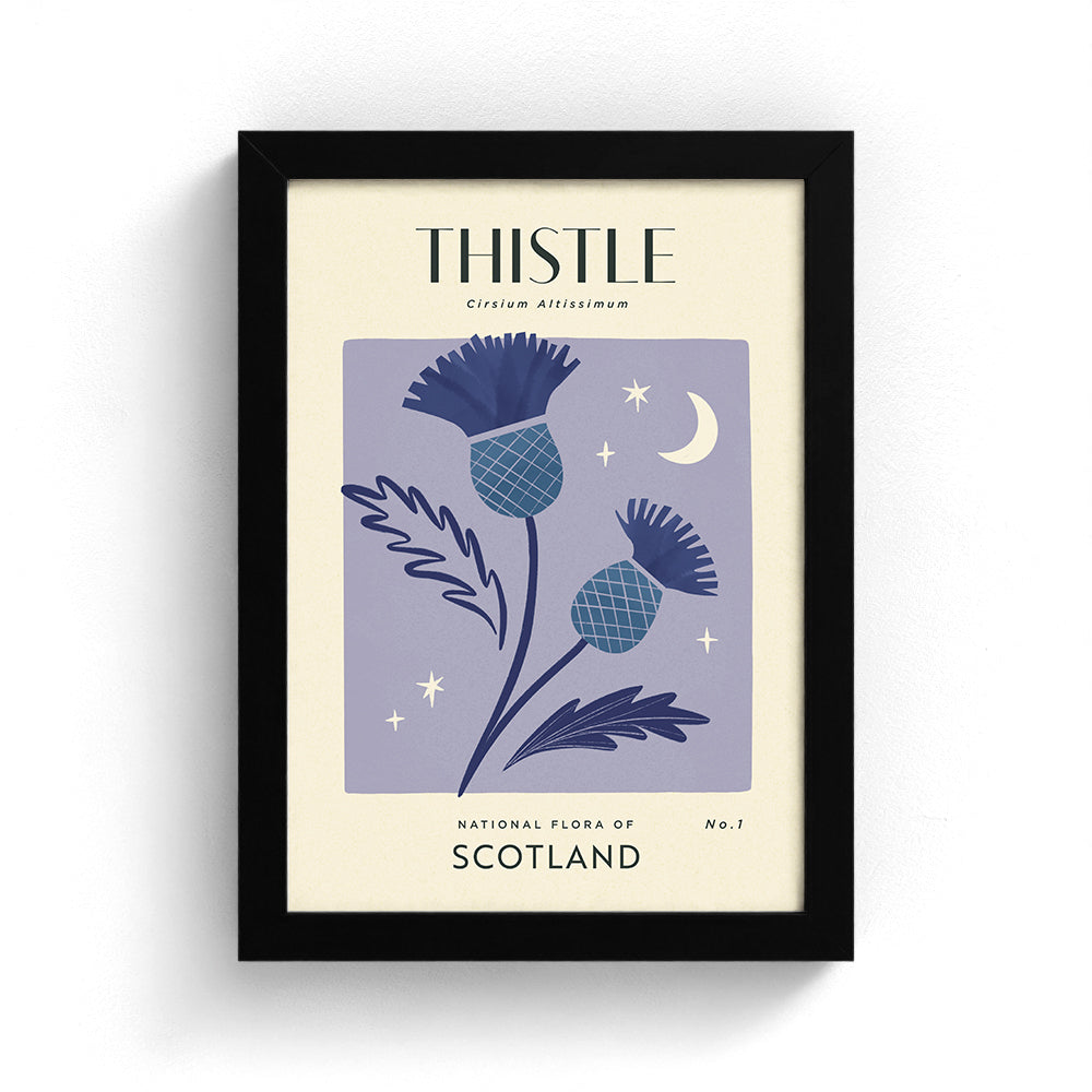 Thistle of Scotland Art Print