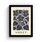 February Violet Art Print