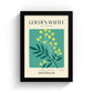 Golden Wattle of Australia Art Print