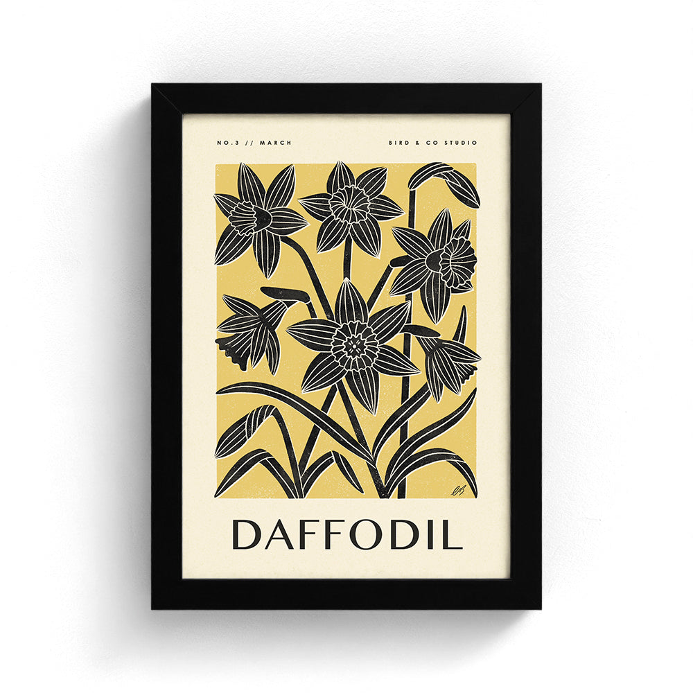 March Daffodil Art Print