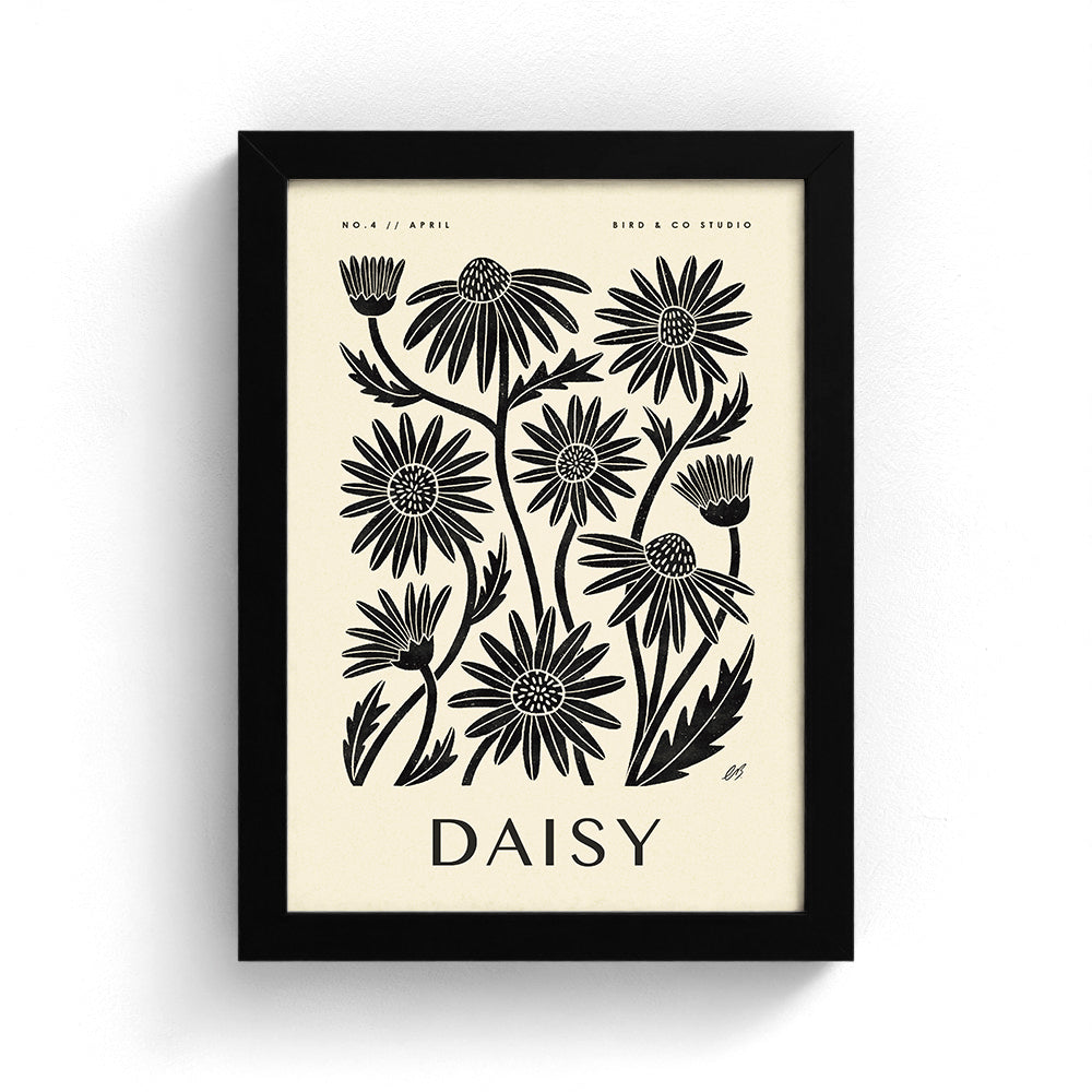 April Daisy Art Print