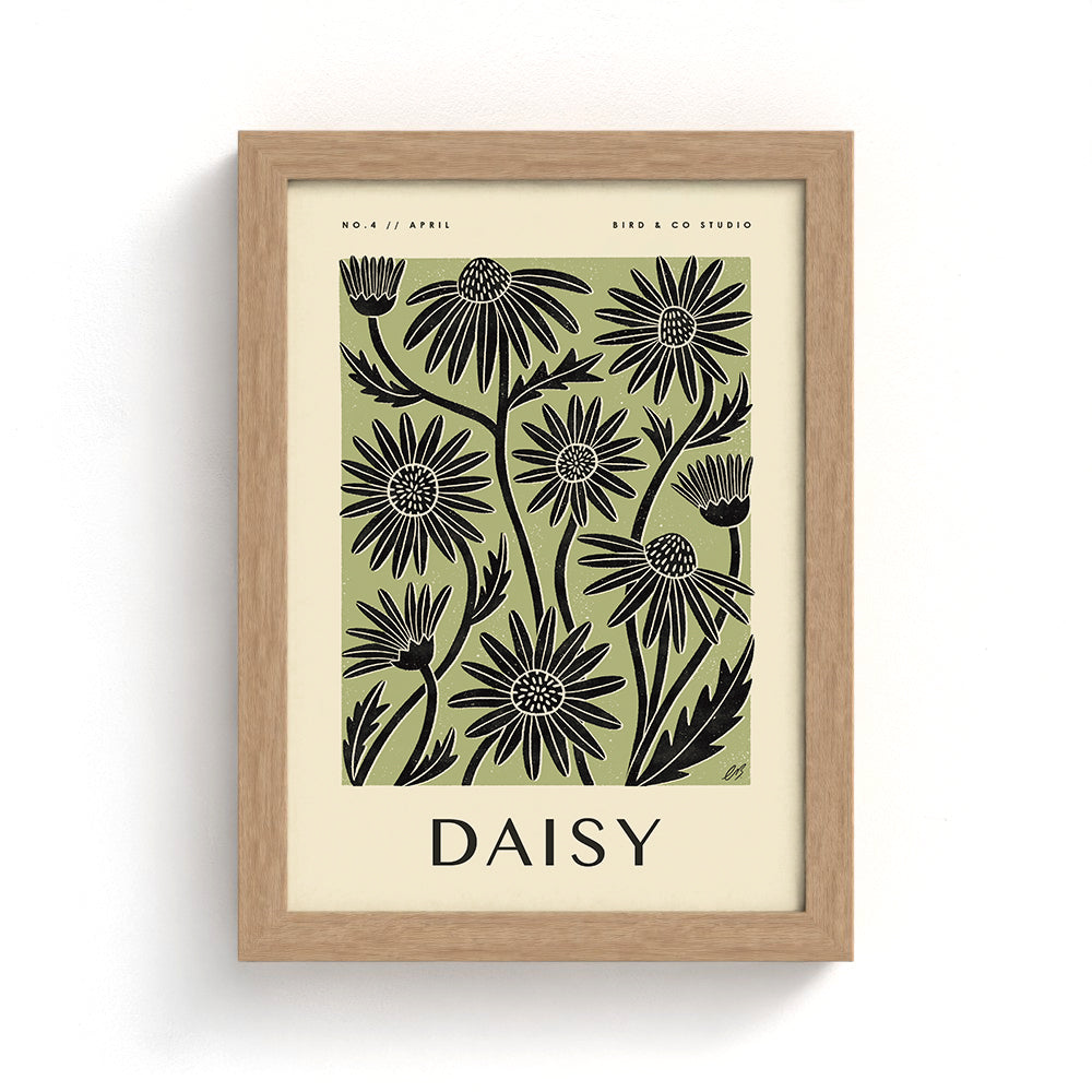 April Daisy Art Print