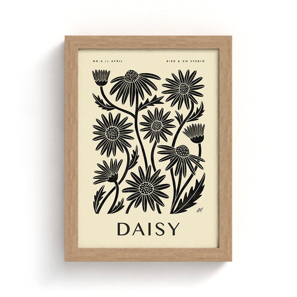 April Daisy Art Print