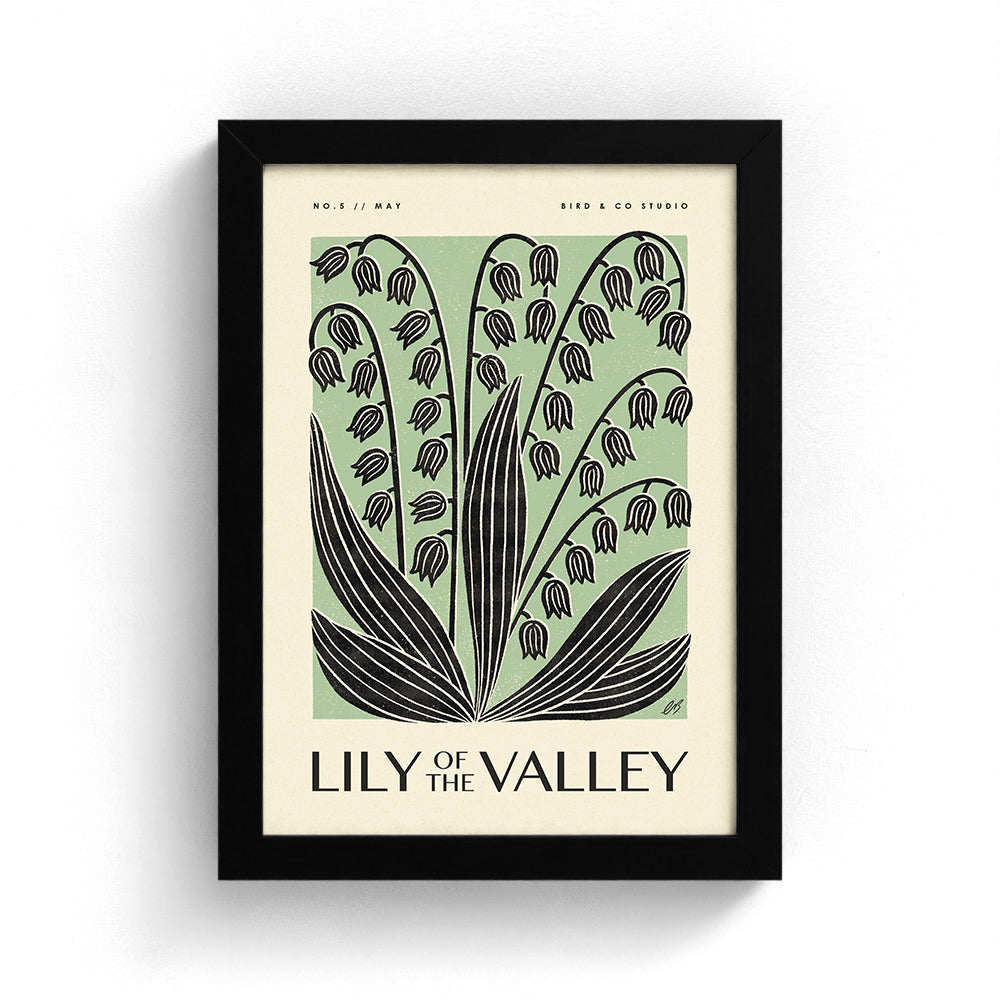 May Lily Of The Valley Art Print