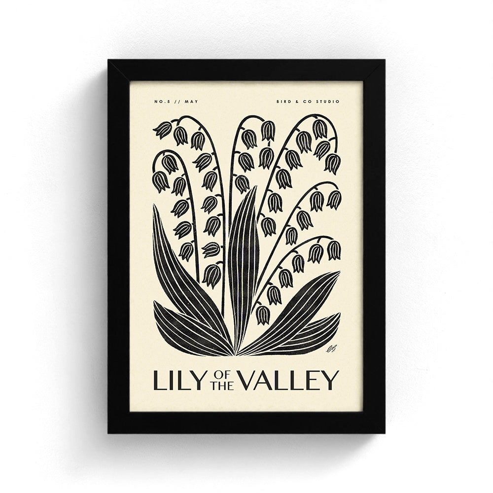 May Lily Of The Valley Art Print