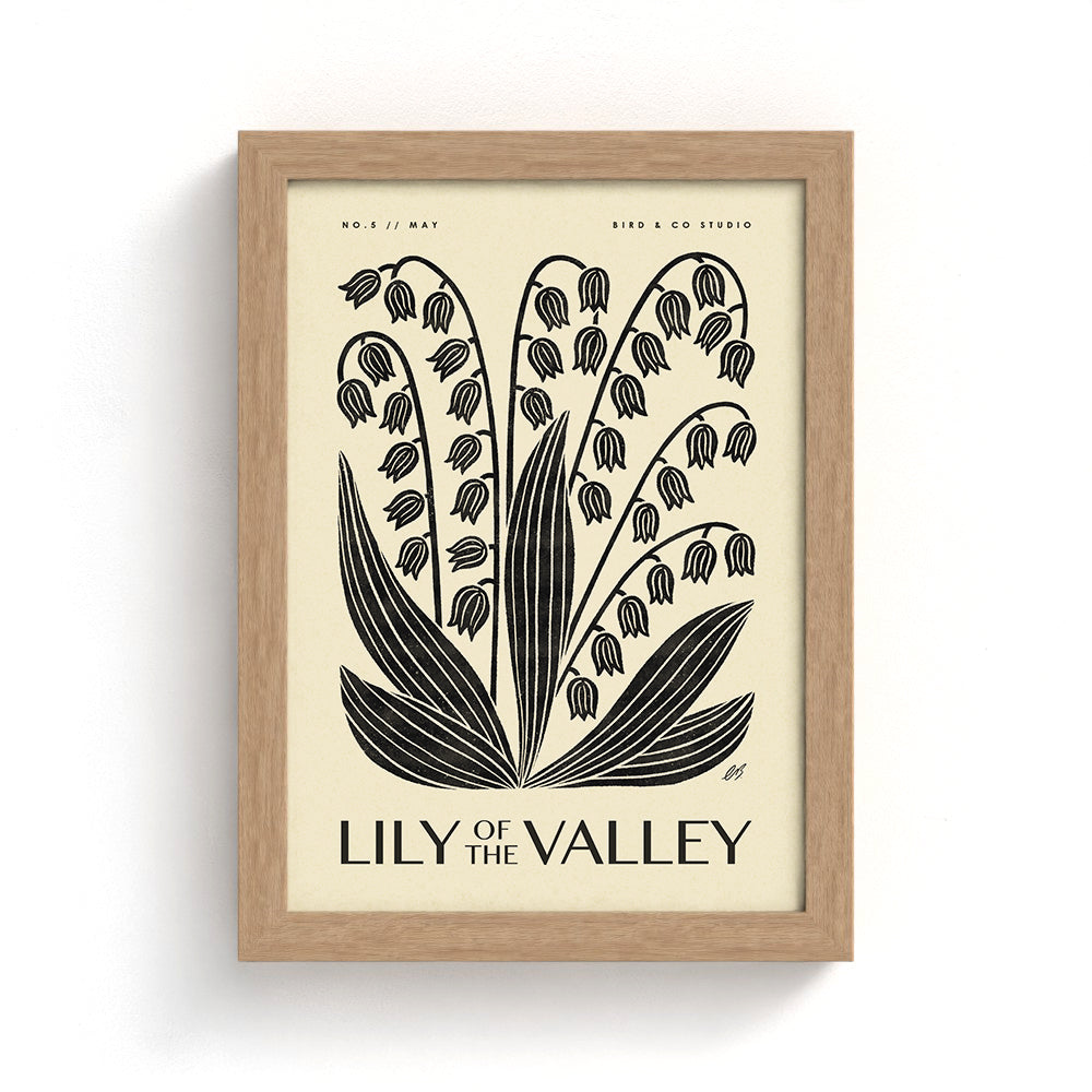 May Lily Of The Valley Art Print