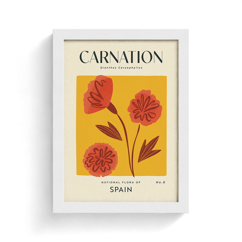 Carnation of Spain Art Print
