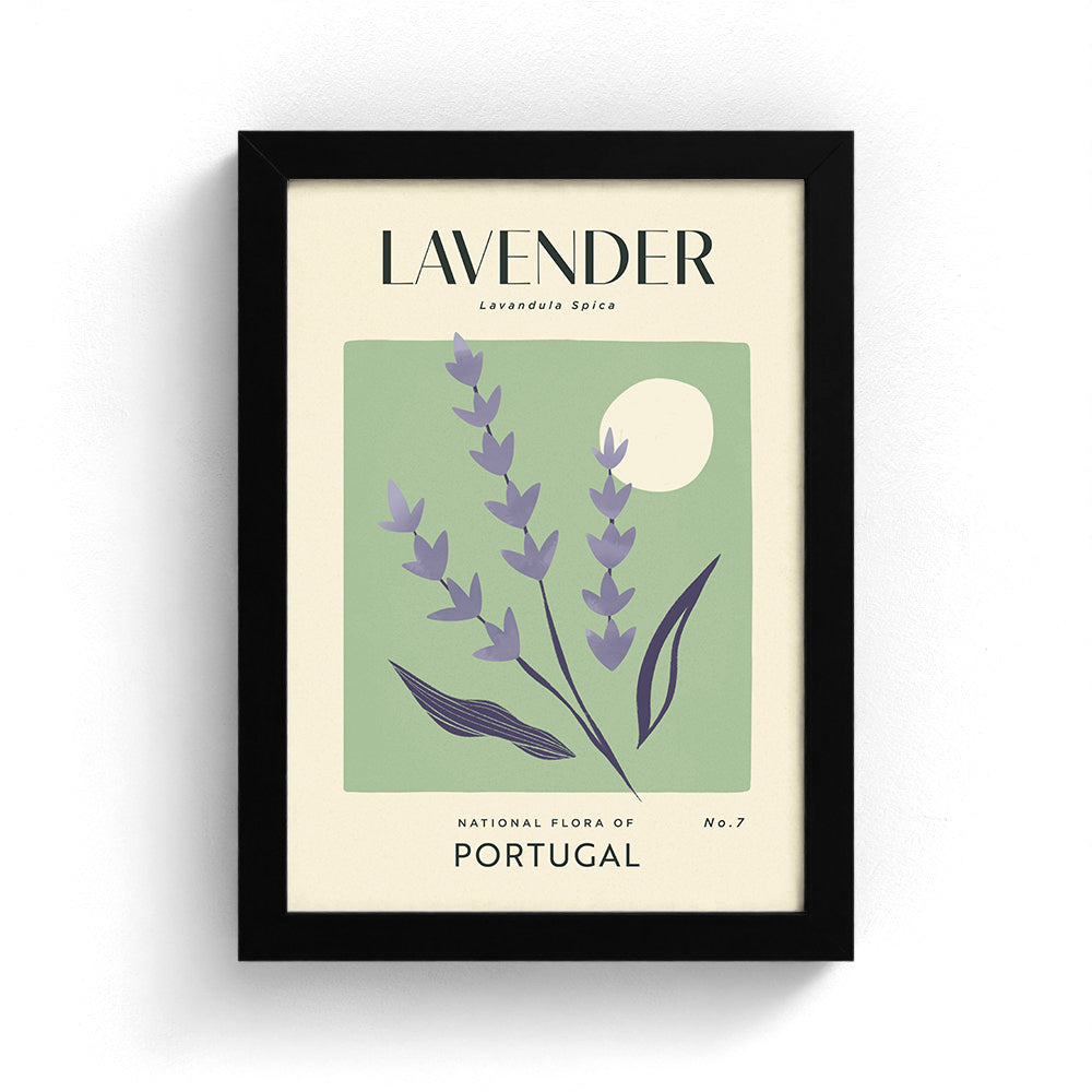 Lavender of Portugal Art Print