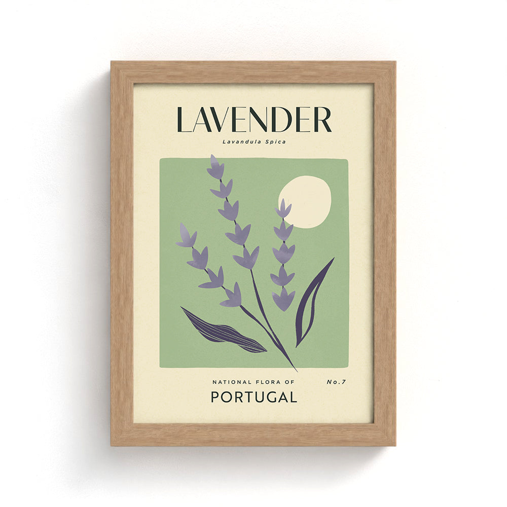 Lavender of Portugal Art Print