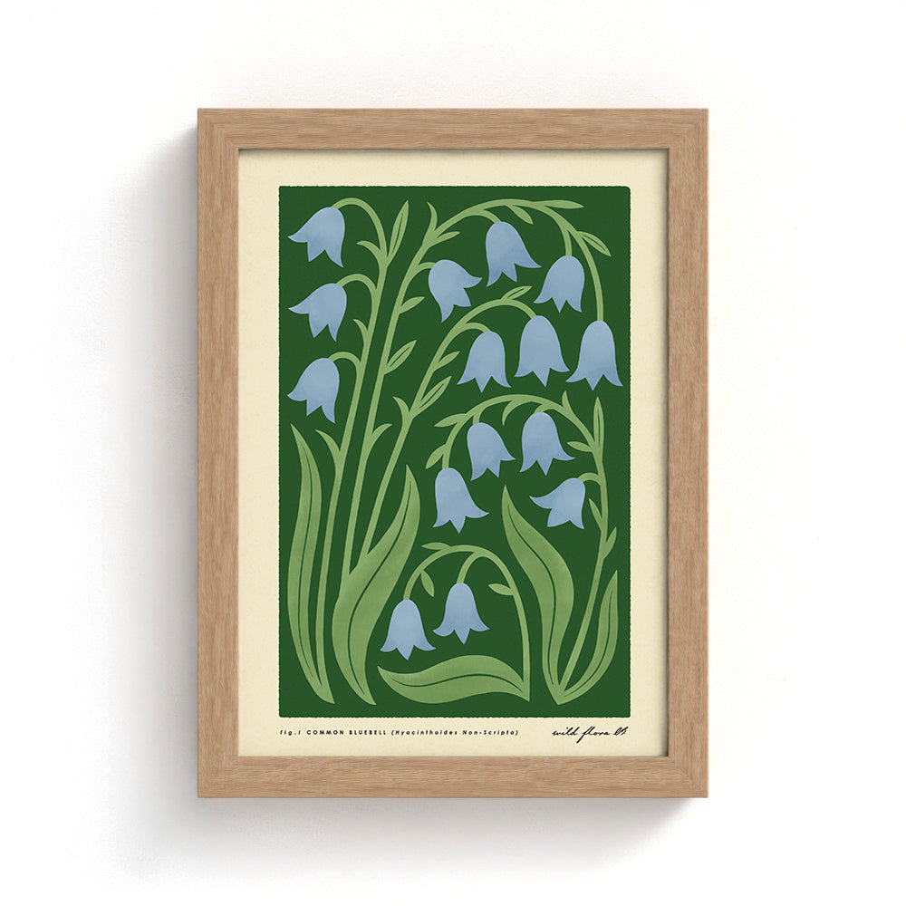 Bluebell Art Print