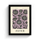 September Aster Art Print