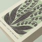 May Lily of the Valley Reusable Art Card