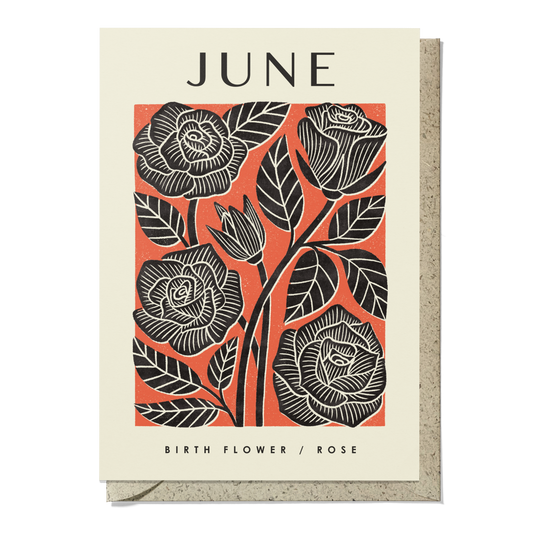 June Rose Reusable Art Card