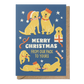 Fun Dog Family Christmas Card