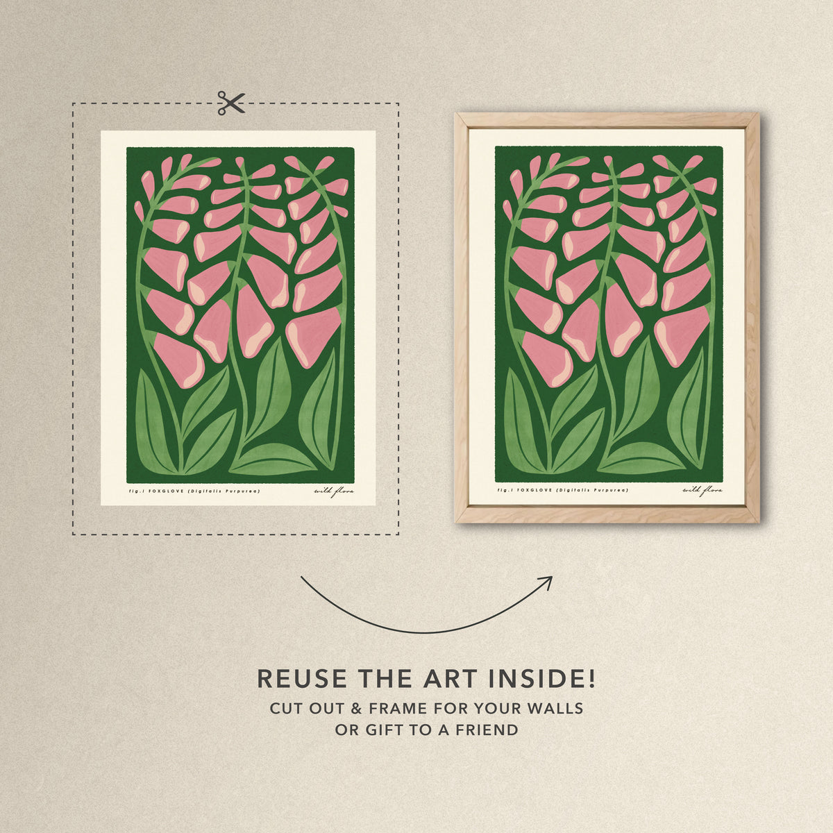 2027 Wild Flora Wall Calendar
