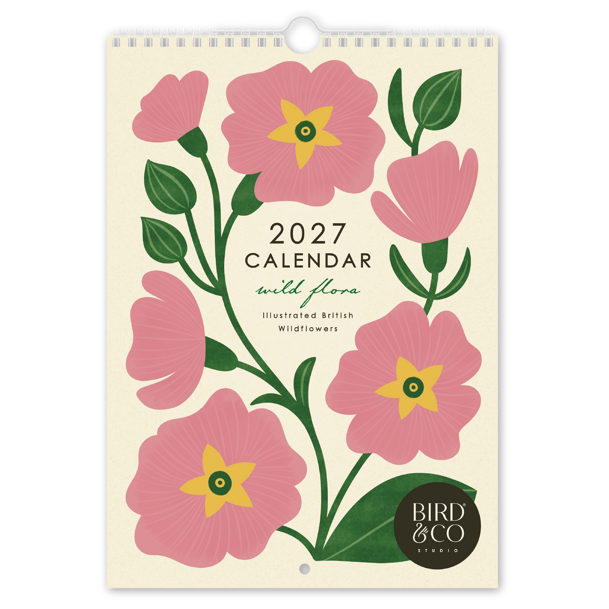 2027 Wild Flora Wall Calendar