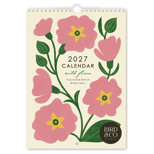 2027 Wild Flora Wall Calendar