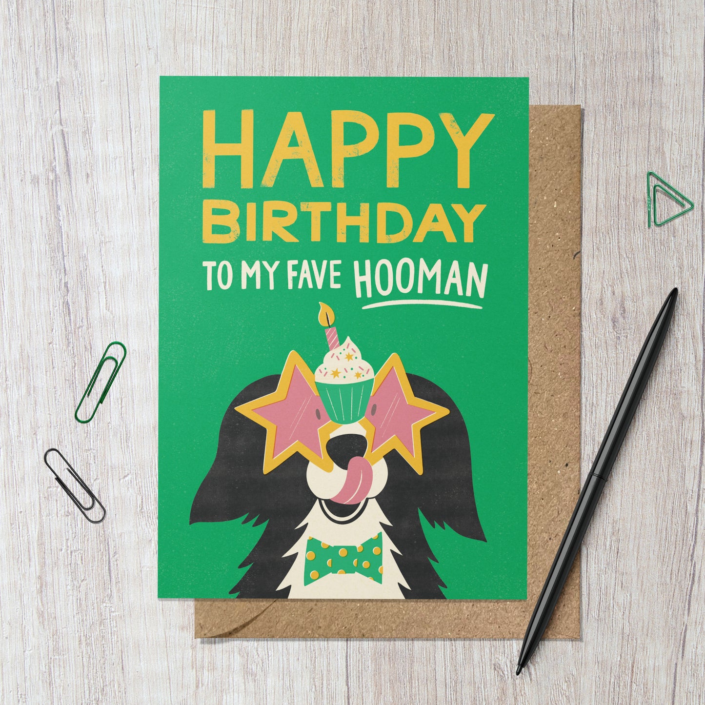 Birthday Dog Greeting Card