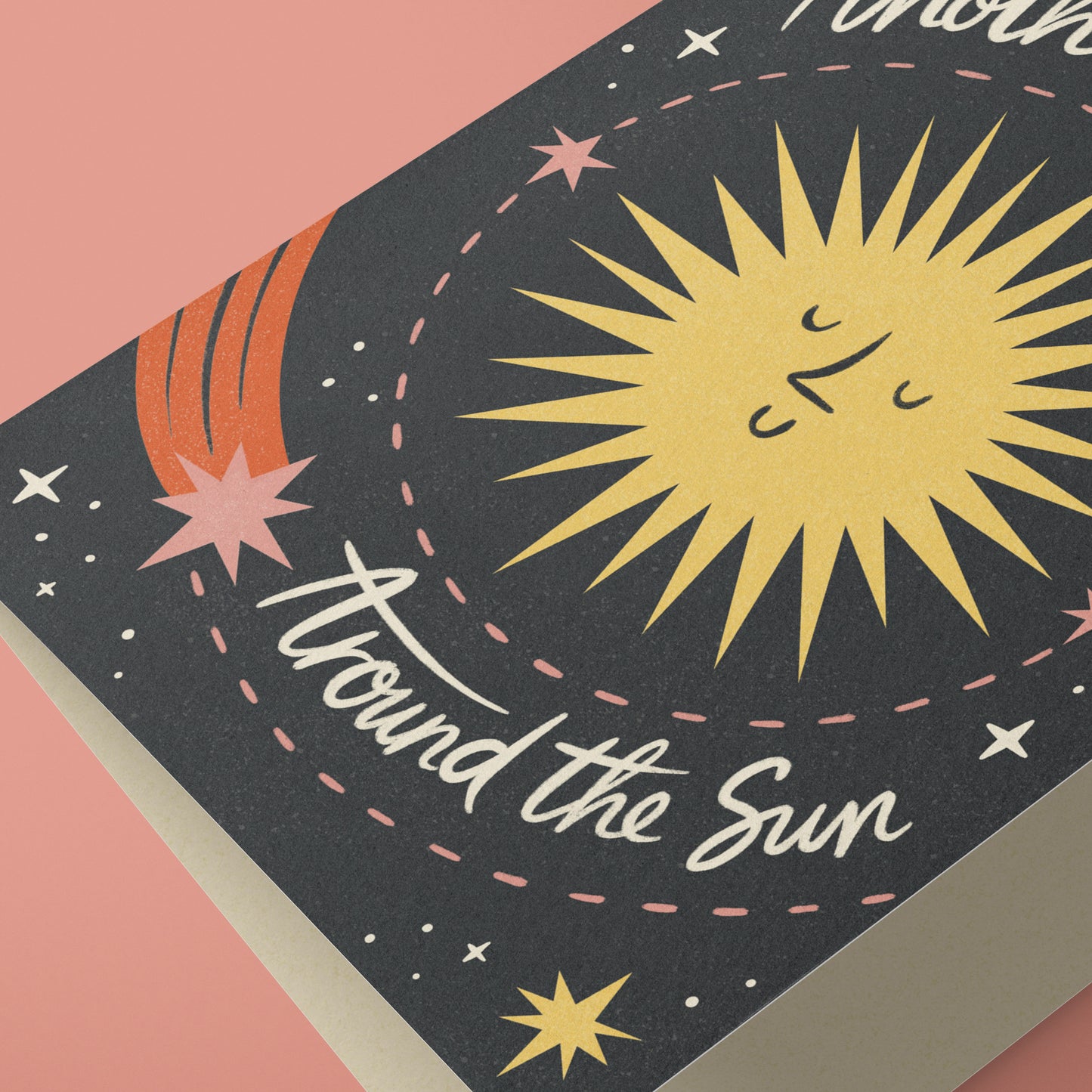 Around the Sun Greeting Card