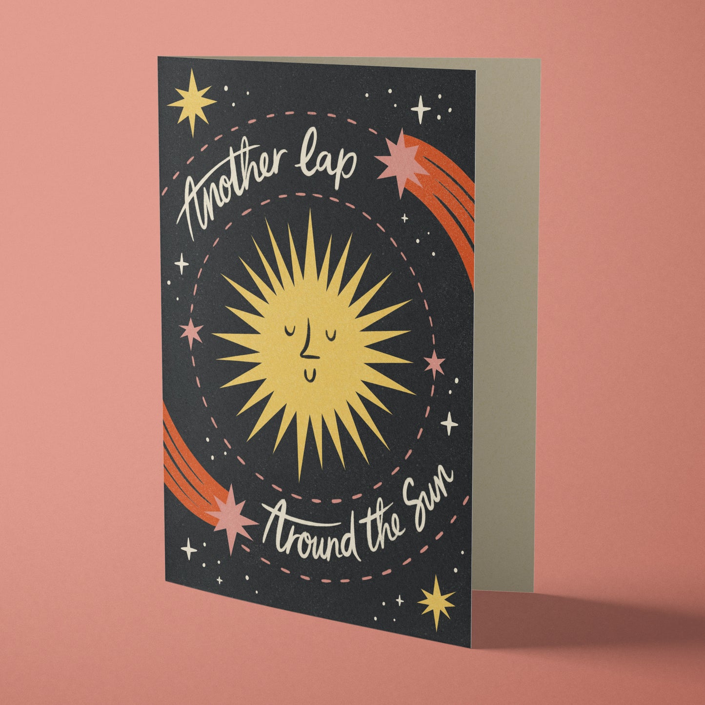 Around the Sun Greeting Card