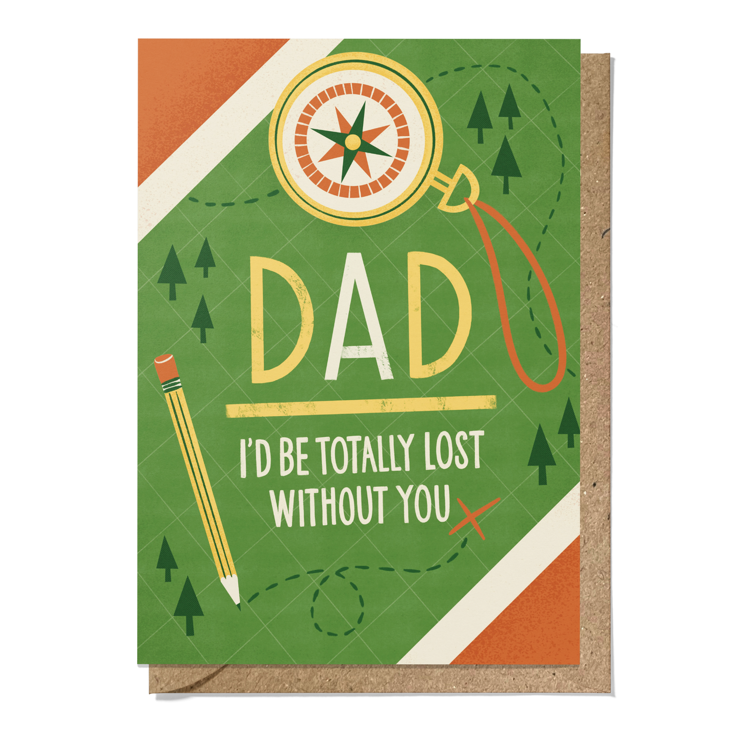 Lost Without You Greeting Card