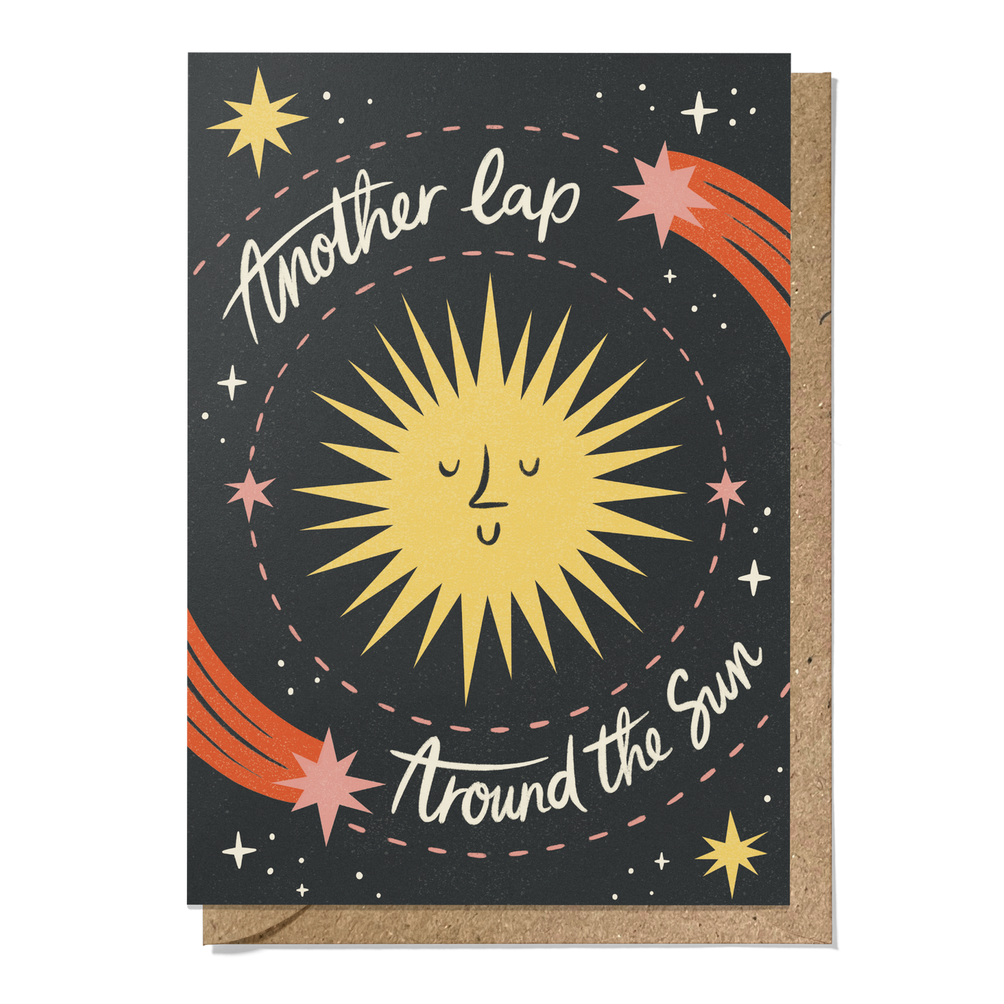 Around the Sun Greeting Card