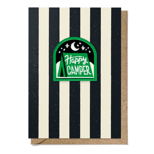 Happy Camper Eco Patch Card
