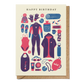 Wild Swimming Kit Birthday Card